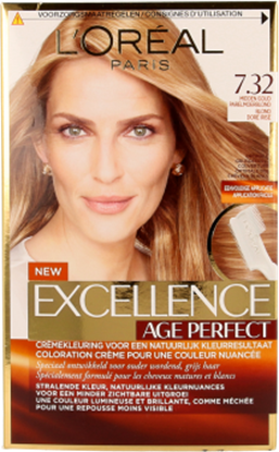 LOREAL EXCELLENCE AGE PERFECT 7.32 M GOUD PARELMOERBLOND